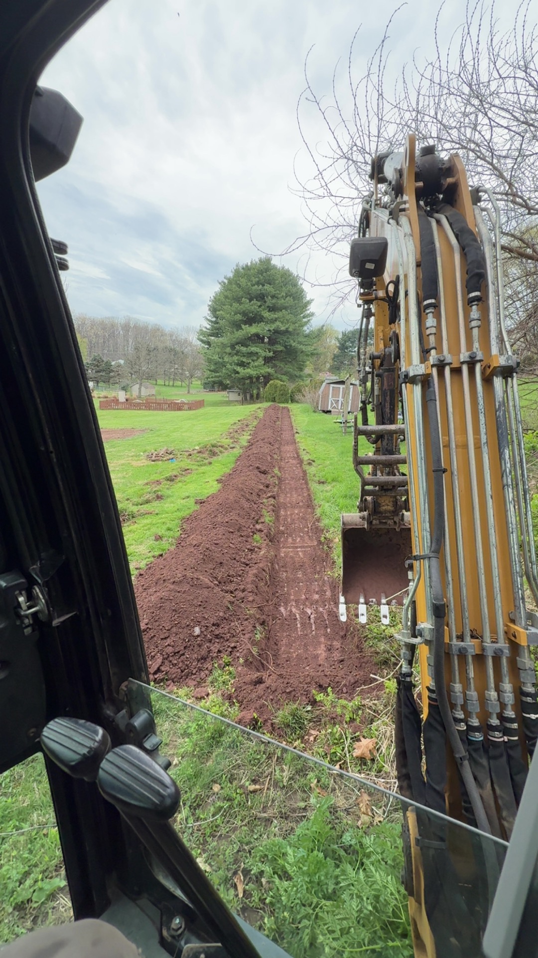 Land excavation project in Central Pennsylvania