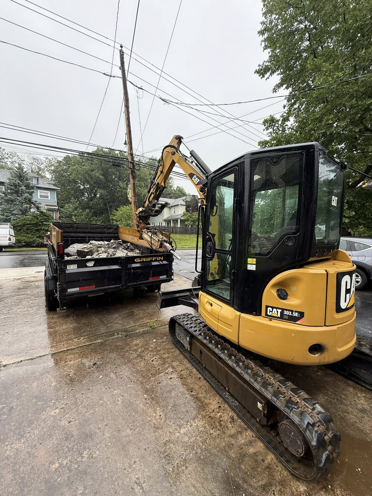 Shenk Excavation at work