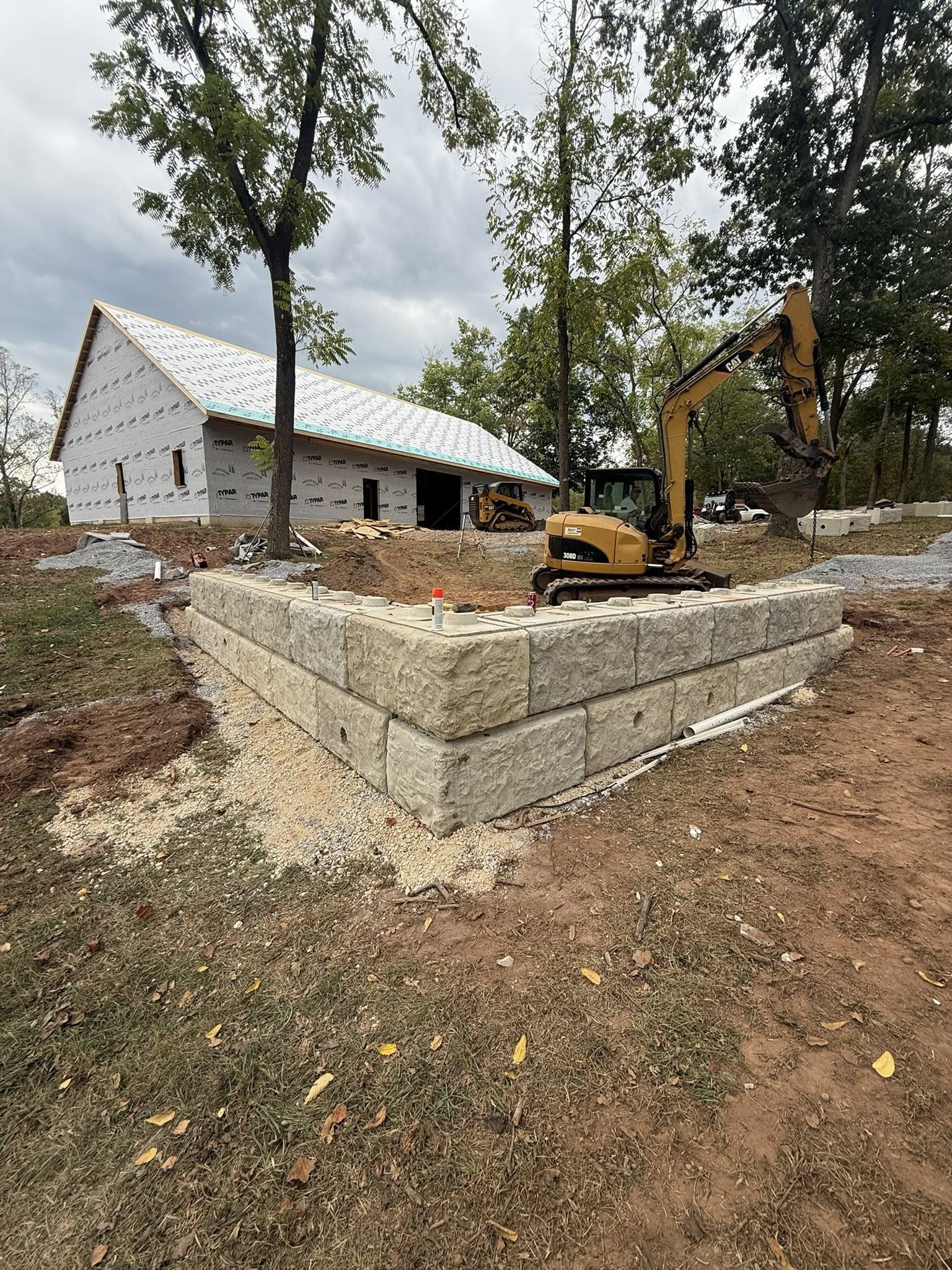 Retaining wall project