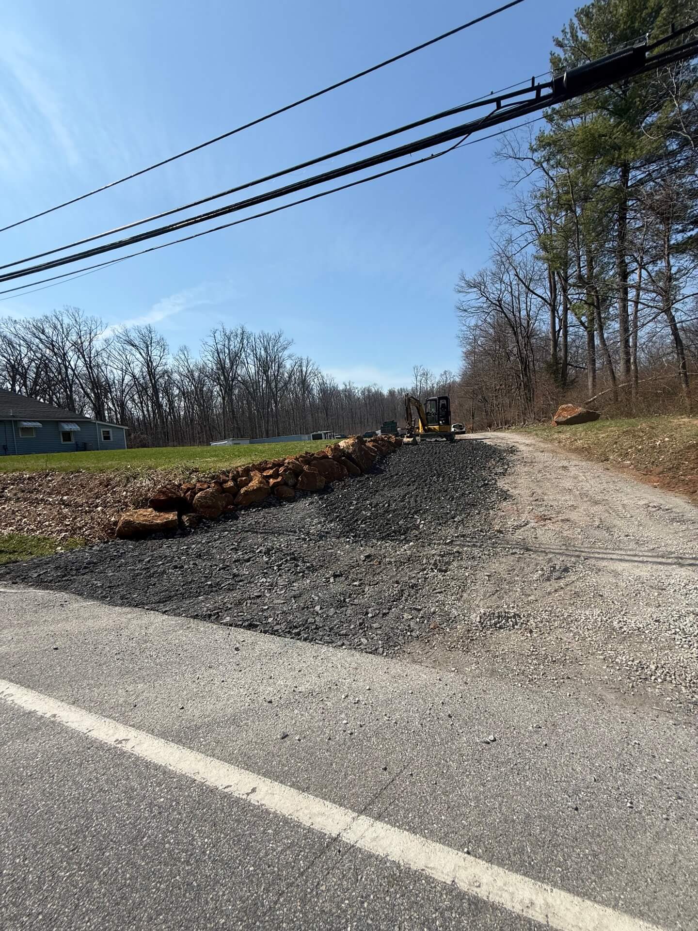 Retaining wall project